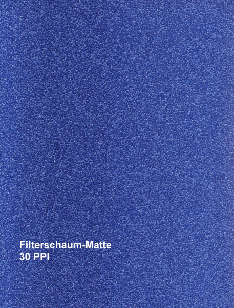 Filterschaum-Matten PPI 30 (fein) 50x50x3 cm